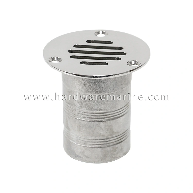 316 سطح قارب من الفولاذ المقاوم للصدأ استنزاف scupper
