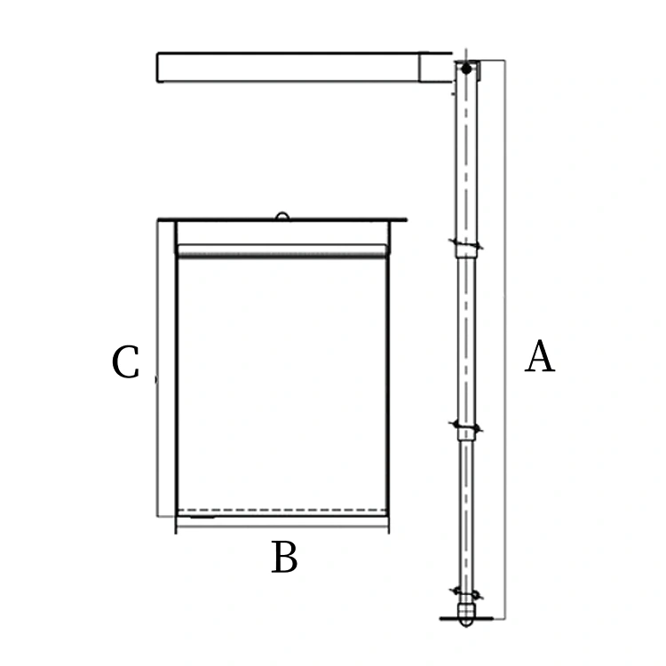 ABS Plastic Marine Thru Hull Fitting